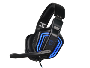 Auscultadores Gaming c/ microfone (fio 3.5mm)