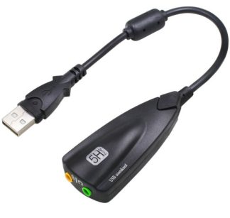 Adaptador de Som 7.1 usb2.0