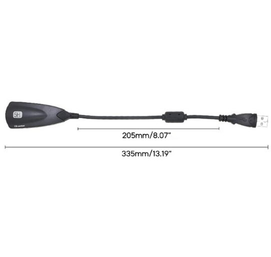 Adaptador de Som 7.1 usb2.0 - Image 2