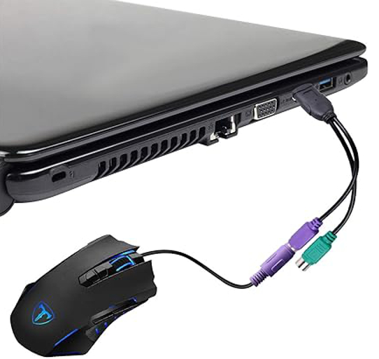 Adaptador de Mouse e Teclado PS/2 p/ USB - Image 4