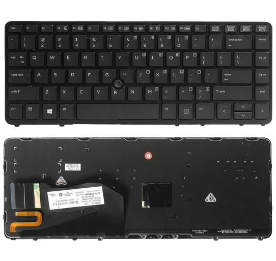 Teclado p/ Laptop HP EliteBook 840 G1 em inglês - Image 2