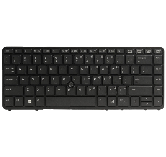 Teclado p/ Laptop HP EliteBook 840 G1 em inglês