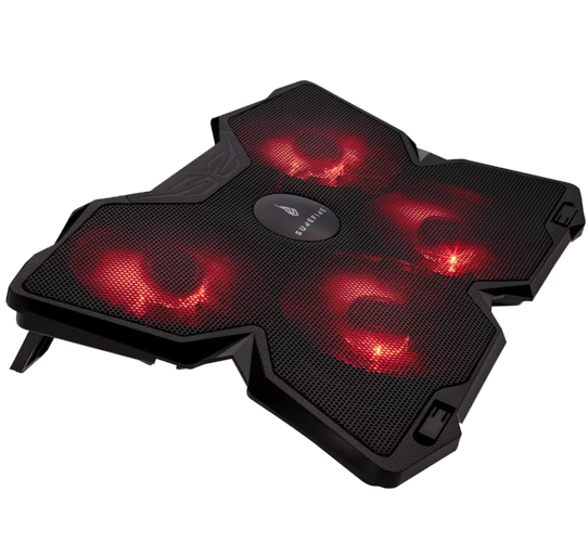 Base Gamer p/ Portátil Surefire Bora Red 17" (C/ 4x Ventoinhas) - Image 2