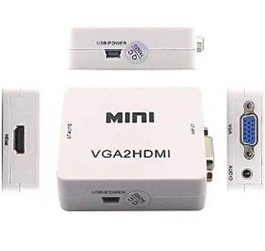 Adaptador VGA para HDMI com saída de áudio - Image 2