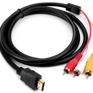 Cabo Adaptador Hdmi X RCA para cabo AV