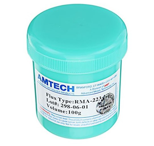 Fluxo de solda em pasta Amtech NC-22-ASM (100g)