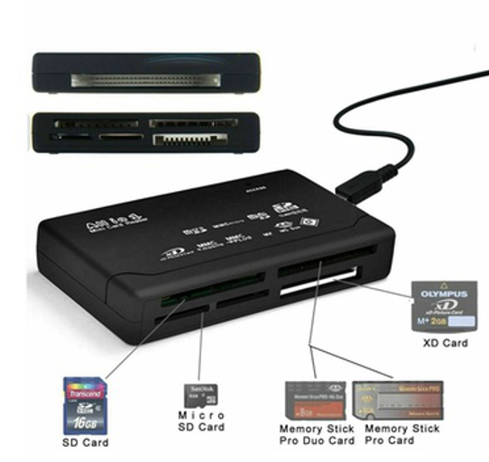 Leitor de cartão de memória externo 26 em 1 USB 2.0 - Image 3