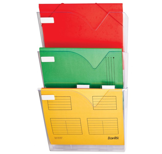 Organizador de bolso de parede Bantex 9451