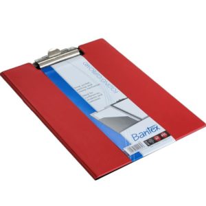 Prancheta de Capa dobrável PVC Bantex 4210 - Vermelho