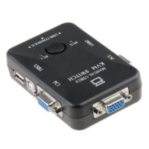 Switch KVM KVM21UA USB2.0 c/ 2 Saidas VGA