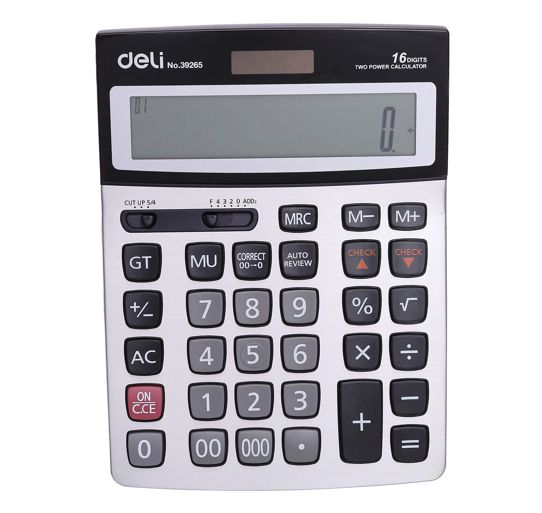 Calculadora de 16 dígitos Deli 39265