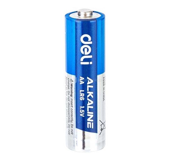 Pilha Alkalina Deli AA LR6 1.5V (4 Pack) - Image 2