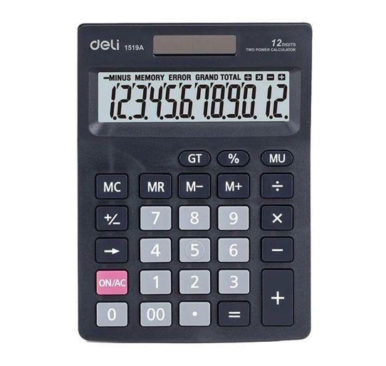 Calculadora de 12 Dígitos Deli 1519A