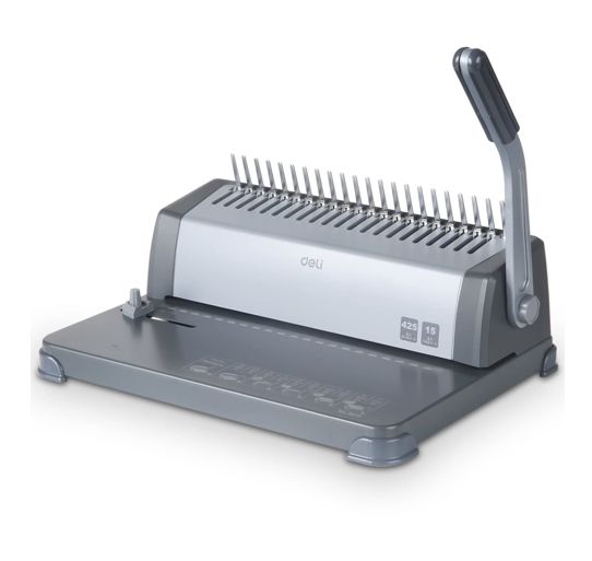 Máquina de Encadernação Deli 3872