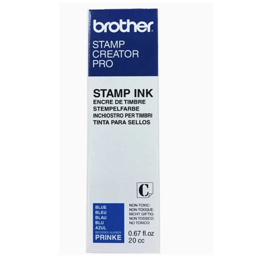 Tinta para Recarga de Carimbos Brother (Azul) - Image 2