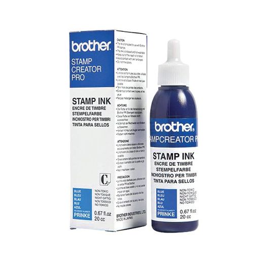 Tinta para Recarga de Carimbos Brother (Azul)