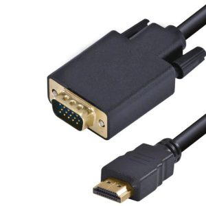 Cabo adaptador HDMI Macho p/ VGA Macho