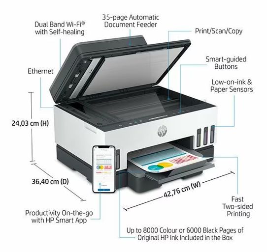 printer HP Smart Tank 750 Wireless AIO - Image 4