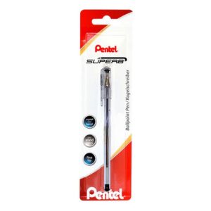 Caneta Pentel BK77 SUPERB 0,7mm Preto (Unidade)