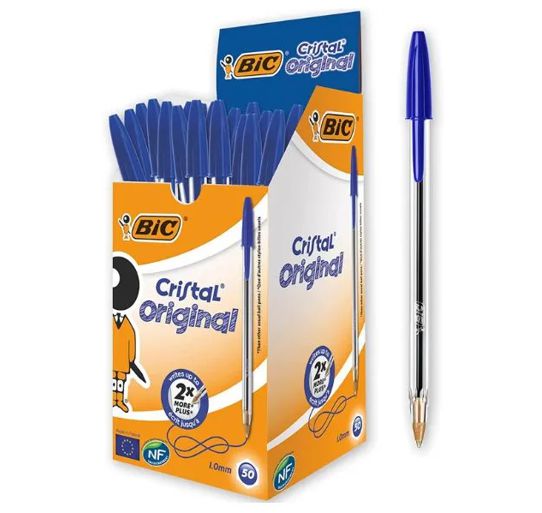 Caneta Bic Azul (Unidade) - Image 3