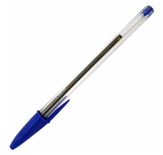 Caneta Bic Azul (Unidade)