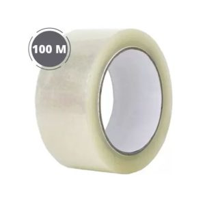 Fita-Cola transparente para Embalagem 100Metros (Unidade)