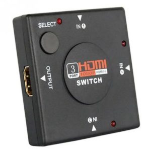 HDMI Switch 3 em 1 - HDMI/4K UltraHD