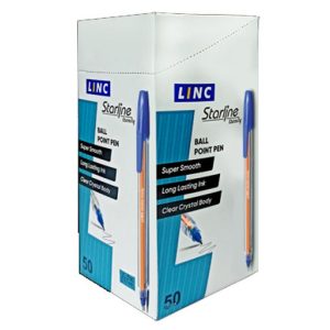 Caneta Linc Starline Trendy Azul (Unidade)