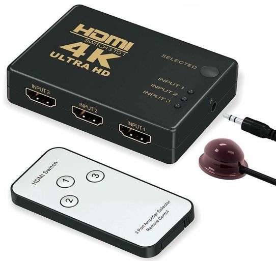 HDMI Switch 3 em 1 4K Ultra HD - Image 2