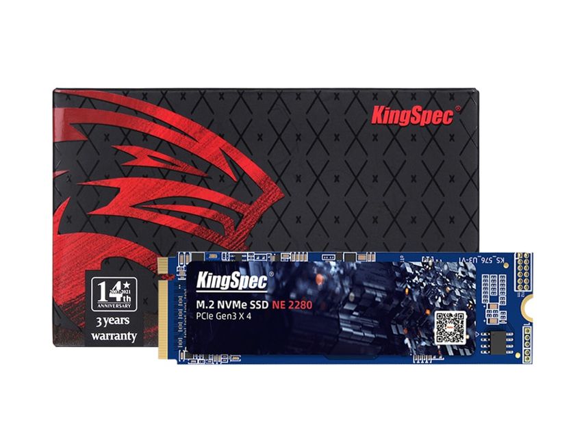 SSD KingSpec 256GB E3000 PCIe NVMe M.2 (2280) - Image 2