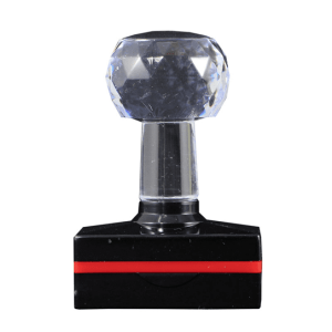 Carimbo Flash (Cristal) Retangular 28x33mm