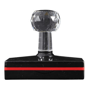 Carimbo Flash (Cristal) Retangular 35x75mm