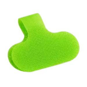 Braçadeiras de velcro de etiquetas para abraçar cabos de rede (Verde)